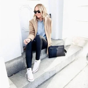 J. Crew Tan Pea Coat